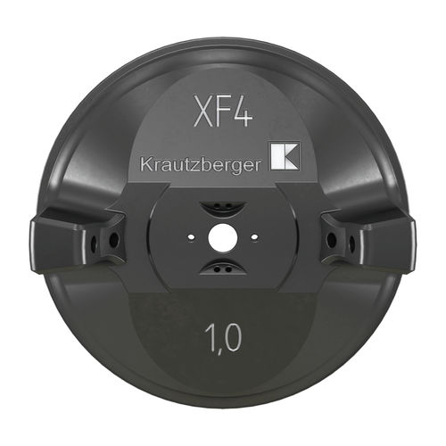 Atomizing nozzle - X series - Krautzberger - air / stainless steel / aluminium