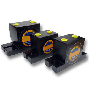 Pneumatic vibrator - ATU series - Mucon - turbine / for silo / high-frequency