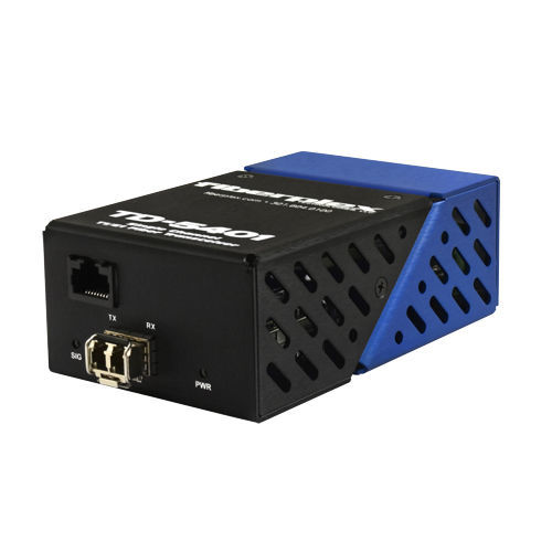 Communications converter - TD-5401 - FiberPlex Technologies, LLC - power / fiber optics / single mode-multimode