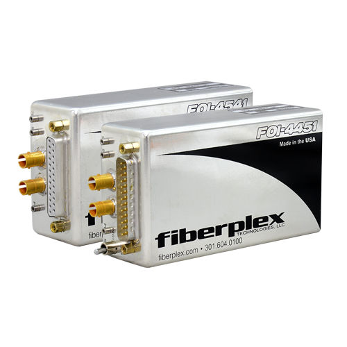 Communications converter - FOI-4451 - FiberPlex Technologies, LLC - serial / fiber optics / RS422