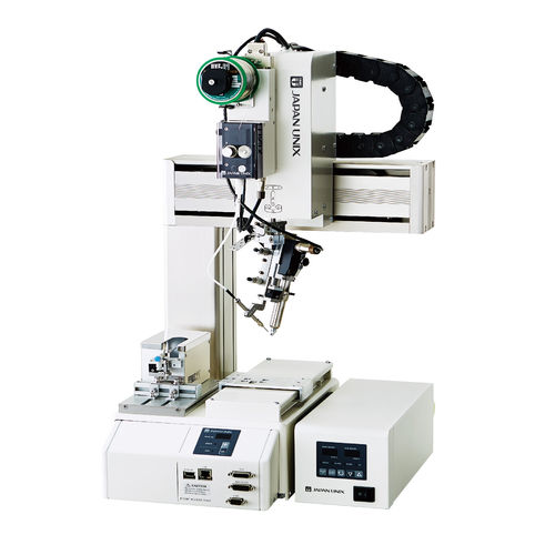 Cartesian robot - UNIX-DF204S - Japan unix - 3-axis / soldering / benchtop