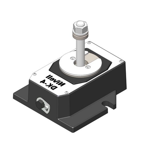 Adjustable leveling wedge - DKP-4, M24x140 (240) - NIVELL - with screw on bolt / precision