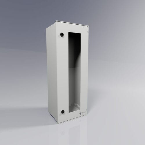 Distribution electric cabinet - BRES-83P - SAFYBOX URIARTE - pole-mounted / wall-mount / fiberglass-reinforced polyester