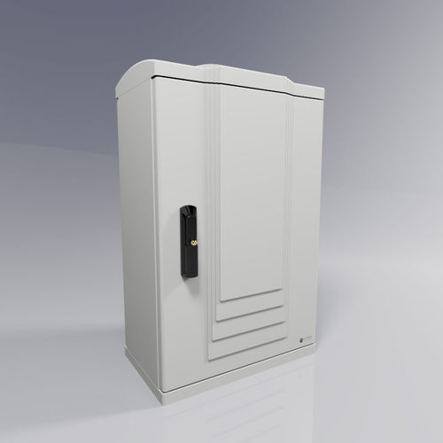 Control electric cabinet - ART-75 - SAFYBOX URIARTE - floor-mounted / fiberglass-reinforced polyester / for telecommunications equipment
