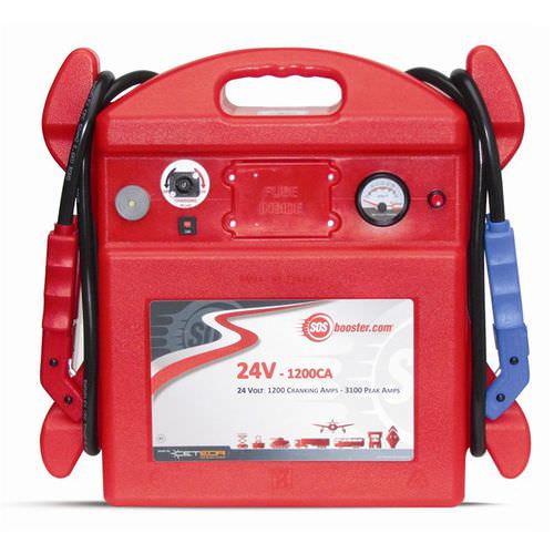 24 V jump starter - 24 V, 1 200 A | SOS 24V-1200CA - Ceteor - lead-acid ...