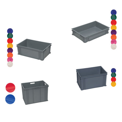 Plastic crate - M203A - MI Mailbox International GmbH - handling / for the food industry / storage