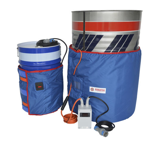 Jacket drum heater - TI_F series - Rimatek - oil / CO2 / for chemicals