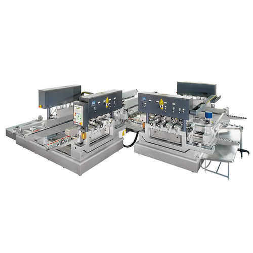Straight edges grinding machine - GEMINI - Bottero - surface / glass / high-precision