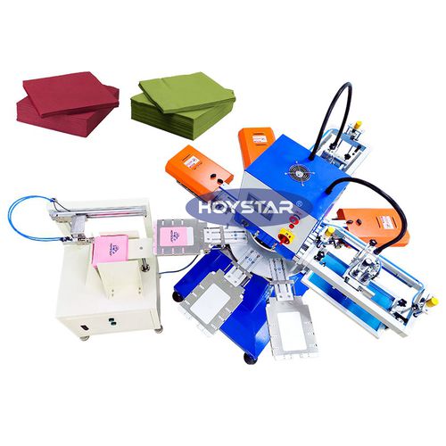 Automatic screen printer - GW-200TRS-NP - Dongguan Hoystar Printing Machinery Co.,Ltd - 2-color