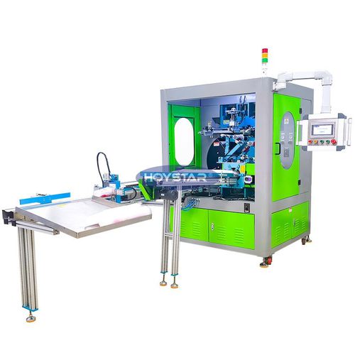 Fully-automatic screen printer - GW-2A-M - Dongguan Hoystar Printing Machinery Co.,Ltd - multi-color / for plastic cups / for cylindrical products