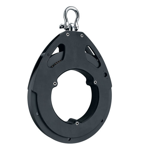 Rotating lifting pulley - Max. 2268 kg | C6989 - Harken Industrial - for submarine cables / with shackle