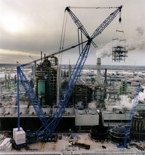 Mobile crane - LAMPSON TRANSI-LIFT® 1200 - Lampson crane - boom / lattice / for construction