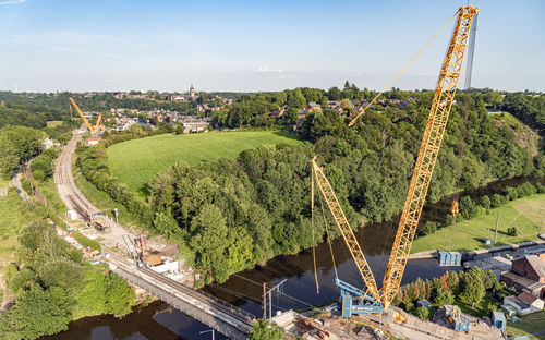 Tower crane - HLTC 2400 - Sarens Group - mobile / for construction / building