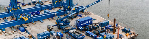 Lifting platform - Sarens Group - mobile / for construction site / for heavy loads