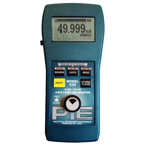 Process calibrator - PIE 535 - PIE - Pratical Instrument Electronics, Inc - loop / voltage / automatic