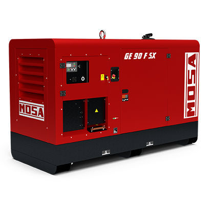 Diesel generator set - GE 90 FSX  - MOSA - three-phase / stationary / 50 Hz