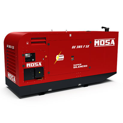 Diesel generator set - GE 385 FSX  - MOSA - three-phase / stationary / 50 Hz