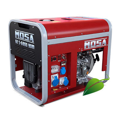 Diesel generator set - GE S-6000 YDM - MOSA - single-phase / stationary / 50 Hz