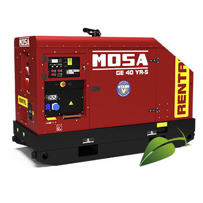 Diesel generator set - GE 40 YR-5 - MOSA - three-phase / stationary / 50 Hz