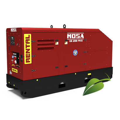 Diesel generator set - GE 200 FR-5 - MOSA - three-phase / stationary / 50 Hz