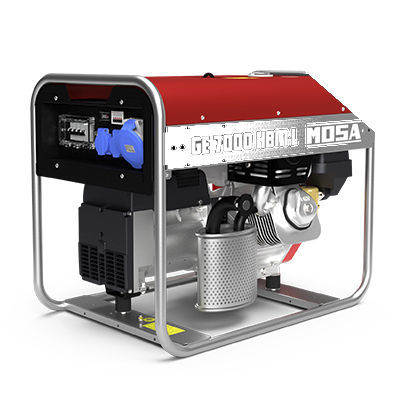 Diesel generator set - GE 7000 HBM-L - MOSA - single-phase / stationary / 50 Hz