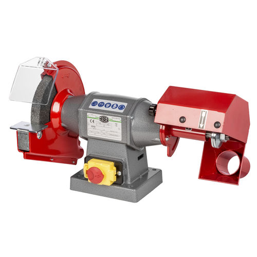 Bench polishing grinder - C-200T - Nebes srl - electric / precision