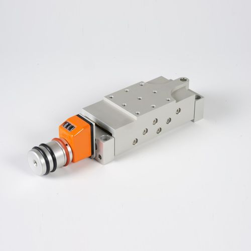 Vertical positioning stage - HT08 - HT12 - MM Engineering GmbH - manual / single-axis