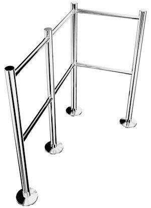 Pedestrian barrier - SW1 - Gastop - fixed / steel mesh