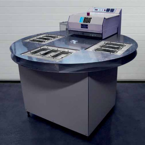 Pneumatic press - 1518BSP - RIDAT - swaging / sealing / for film