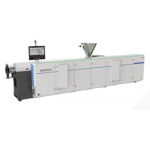 Single screw extruder - NE series  - Weber - tube / for PP / for PE-RT