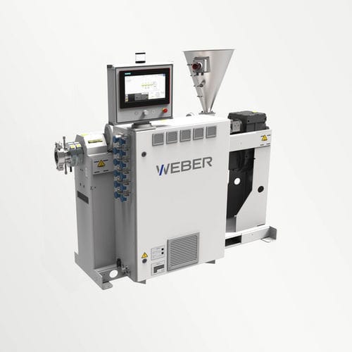 Single screw extruder - PX series  - Weber - profile / for PVC / for HDPE
