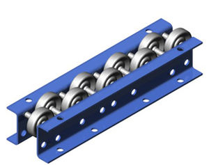 Skate wheel rail conveyor - WRB - LEWCO, Inc. - vertical / transport / for pallet