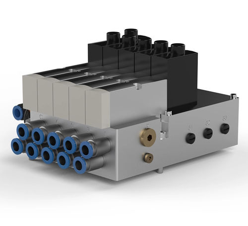 Spool distribution block - P0029 - Robot System Products AB - pneumatic / 5/2 / standard
