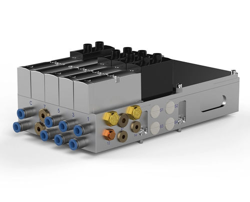 Spool distribution block - P0041A - Robot System Products AB - pneumatic / 5/2 / standard