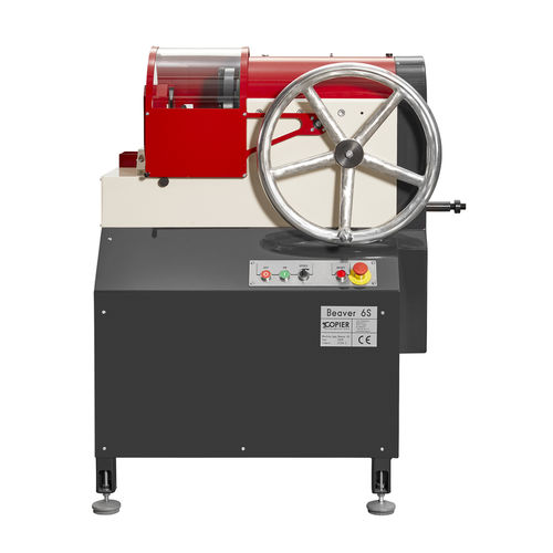 Electric beveling machine - BEAVER 6 S - Copier Machinery - stationary / for tubes / for pipes