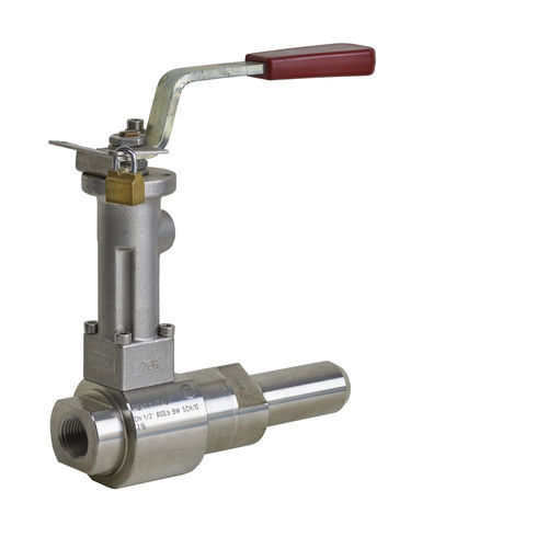 Floating ball valve - AP20P - Penta Srl - lever / pneumatic / flow control