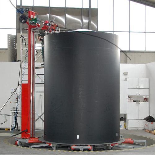 Butt welding machine - DT - INGENIA GmbH - automatic / rotating table / precision
