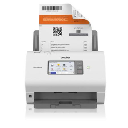 Touch document scanner - ADS4900W - Brother Industries - color / stationary / automated