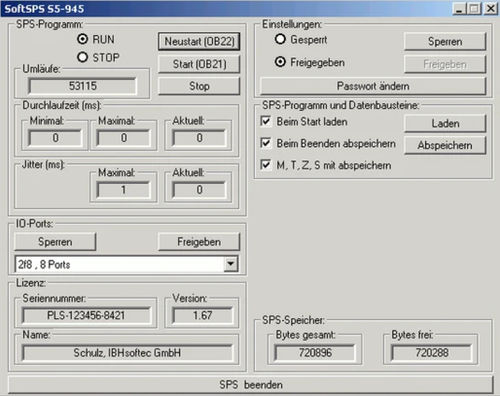 Visualization software - SoftPLC S5-945 - IBH Softec - programming / OPC / OPC server