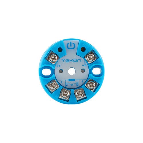 Probe head-mounted temperature transmitter - THP101 - TEKON ELECTRONICS - Pt100 / 2-wire / 3-wire