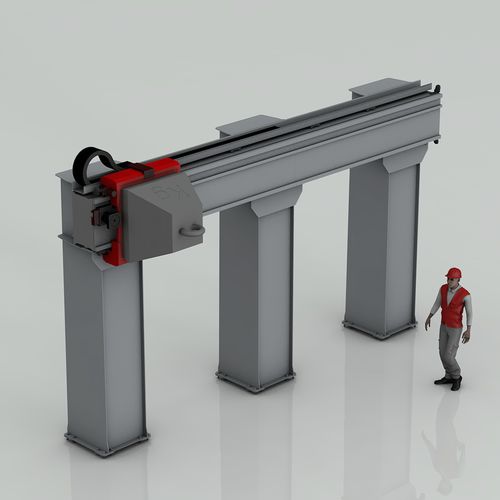 Rack-and-pinion linear axis - Lucas - electric / for robots / high-performance