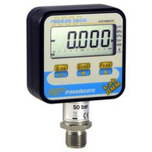 Digital pressure gauge - LabDMM series  - AEP transducers - threaded / stainless steel / electronic