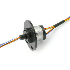 Electric slip ring - MC260 Series - MOFLON - capsule / metal / gold