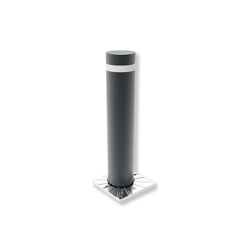 Semi-automatic retractable bollard - ALE SA14-70 - La Barrière Automatique - electric / steel