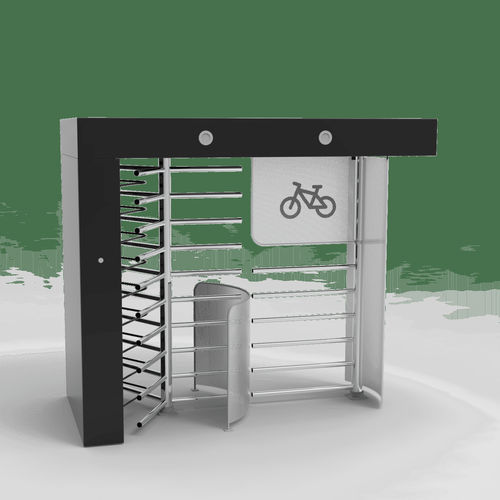 Heavy traffic turnstile - Mister Bike - La Barrière Automatique - full-height