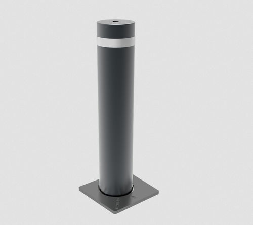 Manual retractable bollard - M14-70 - La Barrière Automatique - steel / for pedestrian areas