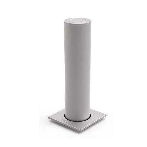 Automatic retractable bollard - A25-100 C80 - La Barrière Automatique - hydraulic / high-security / steel