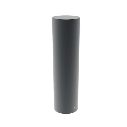 Luminous fixed bollard - F25-60 C80 - La Barrière Automatique - shallow mount / steel / stainless steel