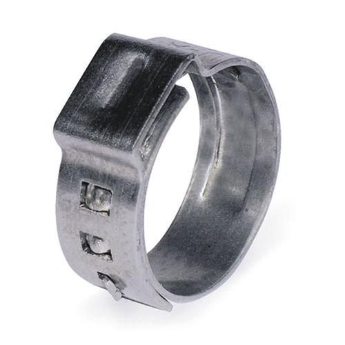 Stainless steel hose clamp - CLPCA - Berardi Bullonerie srl - wing / embossed band