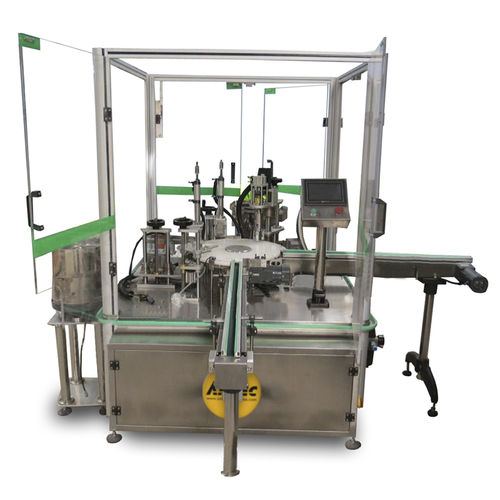 Automatic filling machine - AMTEC Packaging Machines - bottle / PLC-controlled